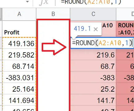 How to Use ROUND Function in Google Sheets?