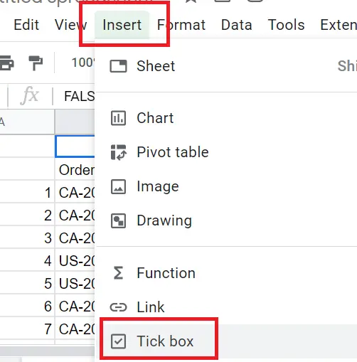 How to Insert a Check Mark / Tick in Excel & Google Sheets