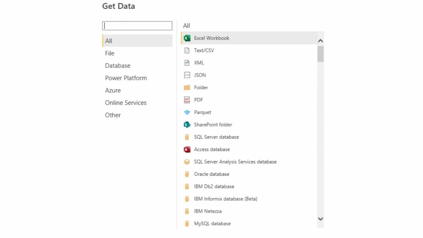 How Connect to data?Get Data