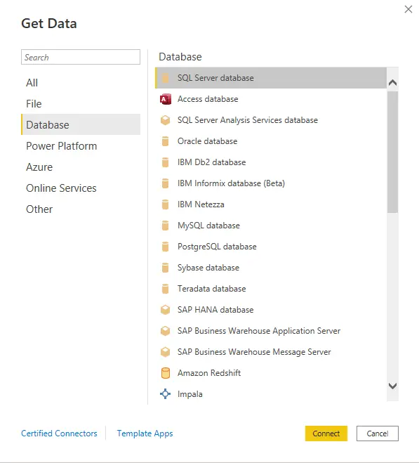 How do we get data from SQL Server?1