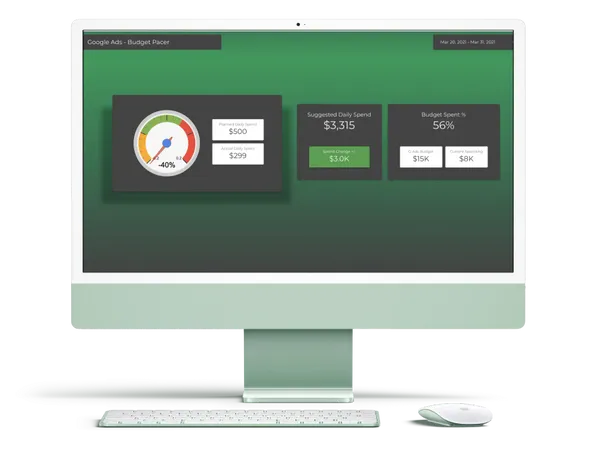Google Ads Desktop Budget Pacer